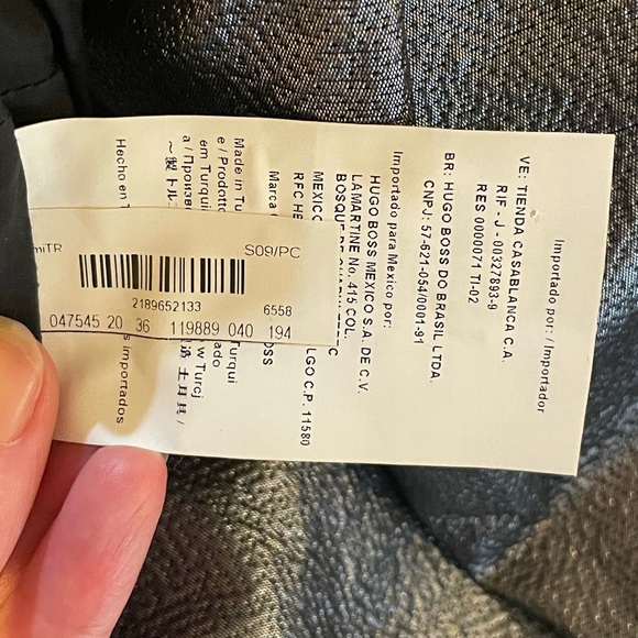 HUGO Hugo Boss silver-gray Kelisa dress sz 6 gunmetal - Picture 12 of 12